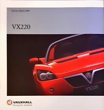 Vauxhall vx220 preview for sale  BIGGLESWADE