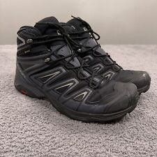 Salomon X Ultra Boots Mens 11 Black Gore Tex Hiking Mid Contagrip Trail Shoes, used for sale  Shipping to South Africa