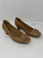 Sapatos femininos USAFLEX marrom Antonia salto bloco curto tamanho: 4 comprar usado  Enviando para Brazil
