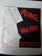 Menace final vinyl for sale  BRIDLINGTON