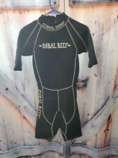 Coral Reef Womans Short Sleeve Wetsuit Black Size S Made In California for sale  Shipping to South Africa