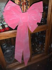 Arco decorativo de Natal ou namorados de veludo escovado rosa comprar usado  Enviando para Brazil