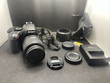 Câmera Digital SLR Nikon D5100 16.2MP Lente 18-55mm VR e Nikkor AF-S DX G2 ED comprar usado  Enviando para Brazil