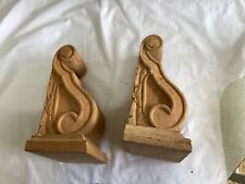 Wooden corbels pair for sale  NARBERTH