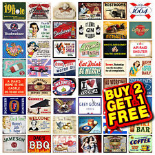 Metal signs retro for sale  MANSFIELD