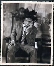 Used, Vintage 80s Barite Photo Barium 18x24cm Jean-Michel Basquiat Warhol 4 for sale  Shipping to South Africa