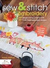 Sew stitch embroidery for sale  Montgomery