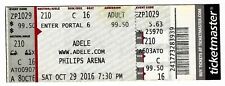 Ingresso raro Adele 29/10/16 Atlanta GA Philips Arena! comprar usado  Enviando para Brazil