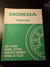 Werkstatthandbuch honda mbx80 gebraucht kaufen  Zeil a.Main