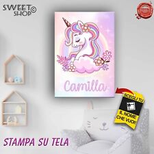 Quadro personalizzato unicorno usato  Viu