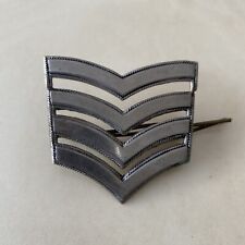 Metal sergeant stripes for sale  MELKSHAM