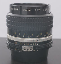 Objectif Nikon Nikkor AF 35 mm F/2 très bon état  d'occasion  Vitteaux