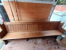 Wooden church pew for sale  PINNER