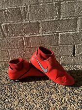 Nike Phantom VSN Crimson Soccer Football Boots/ Cleats - Size US 9 Free Postage na sprzedaż  Wysyłka do Poland