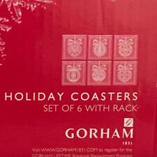 Gorham holiday coasters for sale  Oxford