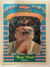 Usado, 1991 Kellogg's Corn Flakes Boog Powell Baseball Greats #13 Baseball Orioles comprar usado  Enviando para Brazil