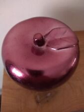 Purple ceramic apple for sale  STOKE-ON-TRENT