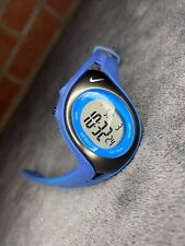 Nike Triax Fly raro relógio unissex WK0006 pulseira de borracha azul digital Y2K funcionando comprar usado  Enviando para Brazil