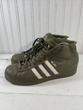 Adidas Originals Pro Model High Tops Olive & Gold Masculino Tamanho 10.5 comprar usado  Enviando para Brazil