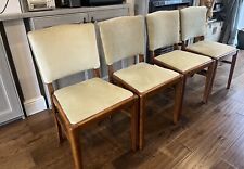 Dining chairs mid for sale  LEIGHTON BUZZARD