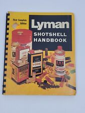 First Complete Edition Lyman Shotshell Hand Book 1969 Reloading Hunting Shells for sale  Shipping to South Africa