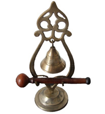 Vintage brass bell for sale  Shipping to Ireland