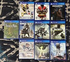 PS4 Games Lot- Street Fighter, NHL, Destiny, Dragon Age, Uncharted, COD for sale  Shipping to South Africa