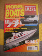 Used, Model Boats plan Virgin Atlantic Challenger II & original Magazine July 1995 for sale  BURRY PORT