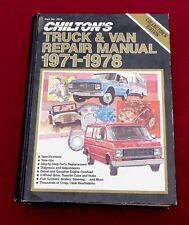 Chilton 1971 1978 for sale  Roy