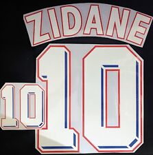 Używany, Nameset / Flocage France 1998 ZIDANE #10 Home na sprzedaż  Wysyłka do Poland