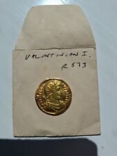 Gold solidus valintinian for sale  SOLIHULL