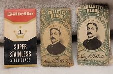 Lot Of 3 Gilette Blades Great Graphics for sale  Shipping to South Africa