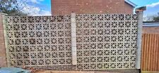 Decorative concrete wall for sale  LEICESTER