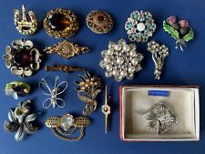 Lot vintage brooches for sale  BISHOP AUCKLAND