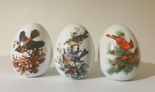 Colección Avon Gifts of Nature de 3 huevos de porcelana de temporada vintage segunda mano  Embacar hacia Argentina