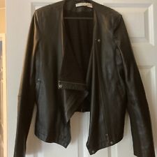 real leather biker jacket for sale  WOOLER