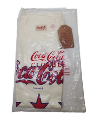 Camiseta Vintage Anos 80 Roupas Coca Cola por Murjani Grande NOS EUA 1986 #935 comprar usado  Enviando para Brazil