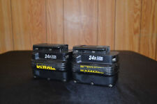 Dewalt 24v batteries for sale  LONDON