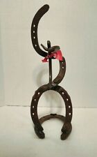 Handmade horseshoe cowboy for sale  Topeka