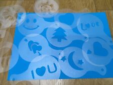 Coffee stencils chocolate for sale  WATERLOOVILLE