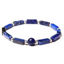 Bracelet perles lapis d'occasion  Bordeaux-