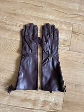 Long leather gloves for sale  SOUTHAMPTON