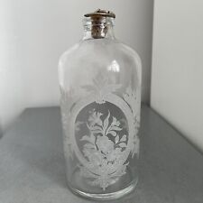 Vintage frosted etched for sale  SOUTHEND-ON-SEA