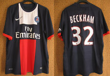 Maillot PSG Paris Saint Germain 2013 Beckham #32 Fly Emirates Nike shirt - L d'occasion  Arles