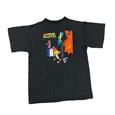 Vintage Pink Floyd Shirt Large Black 80s Tour Concert Rock Band Tee Brockum for sale  Shipping to South Africa