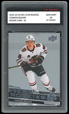 Connor Bedard 2023-24 Upper Deck NHL Star Rookies 1st Graded 10 Rookie Card #1 for sale  Shipping to South Africa