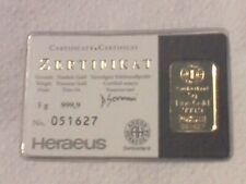 Grams gold bar for sale  UK