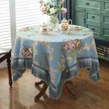 2024 Tasseled tablecloth thickened Chenille rectangular table cover for sale  Shipping to South Africa