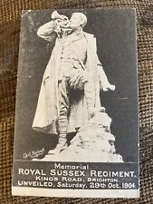 1907 military postcard for sale  IPSWICH