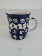 Polish pottery blue for sale  MELTON MOWBRAY